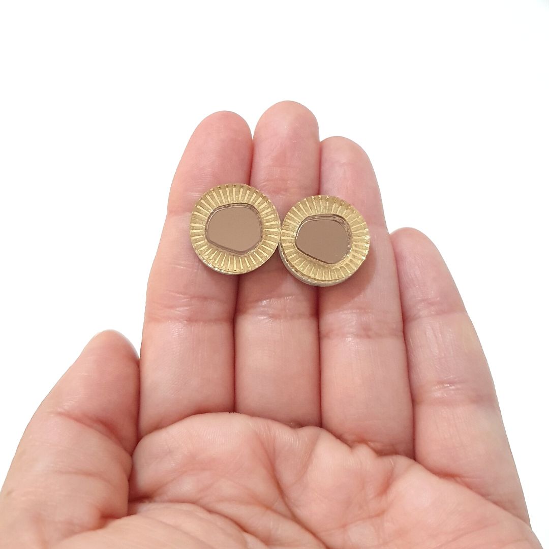 Mica Joyeria Creativa - Pendientes metacrilato